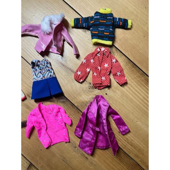 Lot of 9 Vintage Barbie Doll Clothing. Jackets, sweaters, etc. - Picture 3 of 6